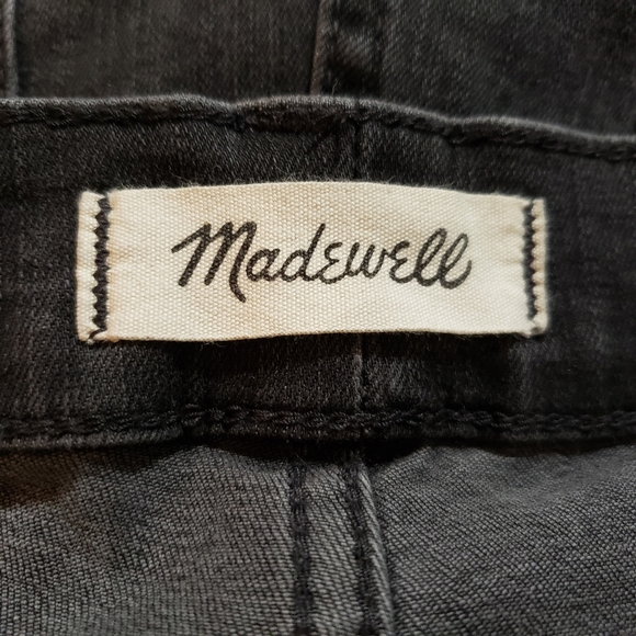 Madewell high rise button fly raw hem skinny jeans - Picture 7 of 10